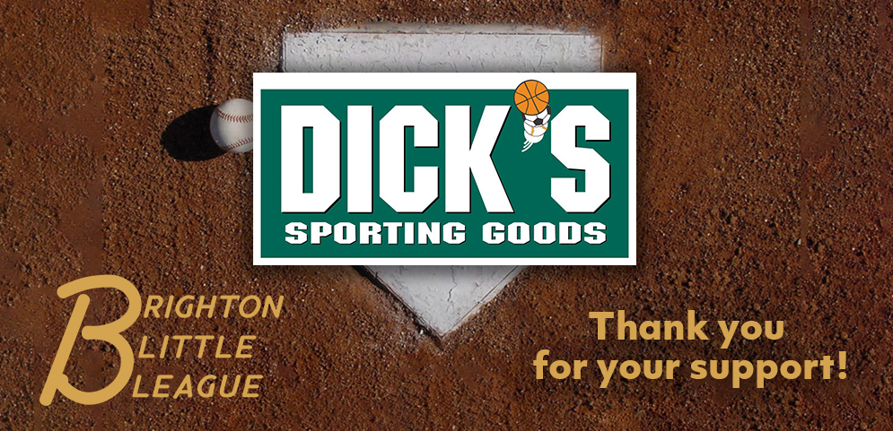 Thank You Dick's Sporting Goods!