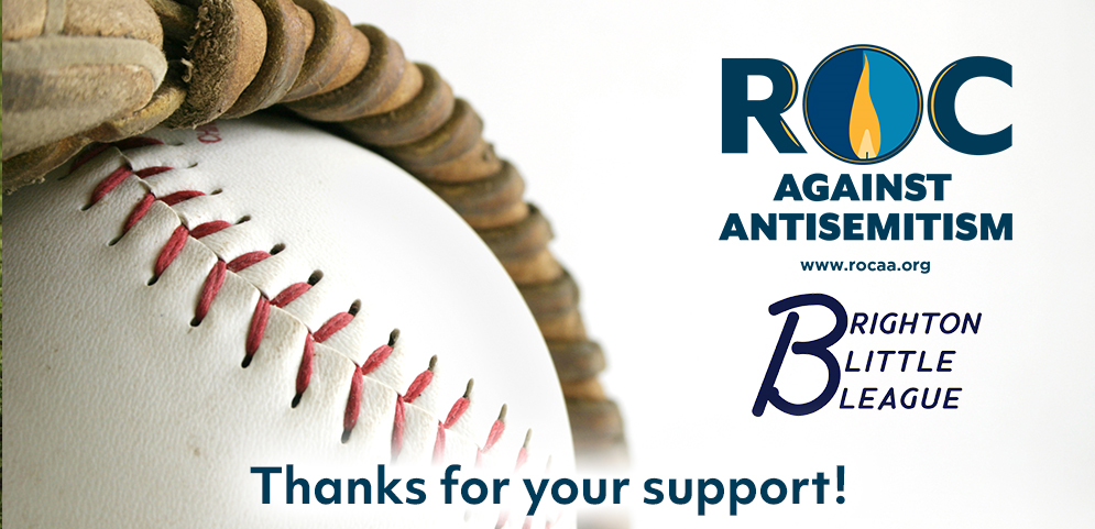 Thank you ROC Against Anti-Semitism!